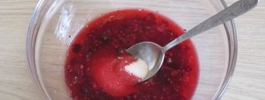 оладьи постные с ягодами. Шаг 5