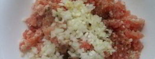 оладьи с фаршем. Шаг 3