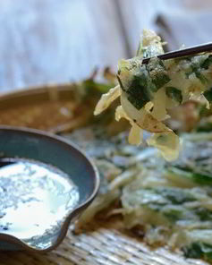 Оладьи с картофелем и шпинатом