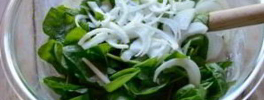 оладьи с картофелем и шпинатом. Шаг 2