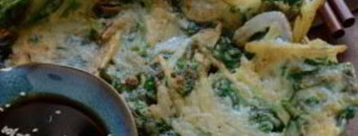 оладьи с картофелем и шпинатом. Шаг 7