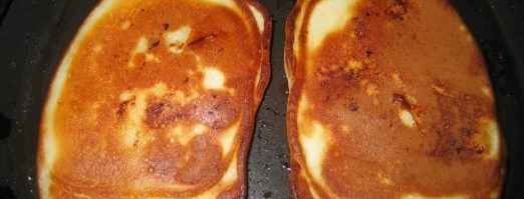 оладьи с яйцом и зеленым луком. Шаг 26