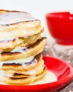 Оладьи со сгущенкой