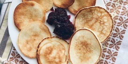 Оладьи за 10 минут