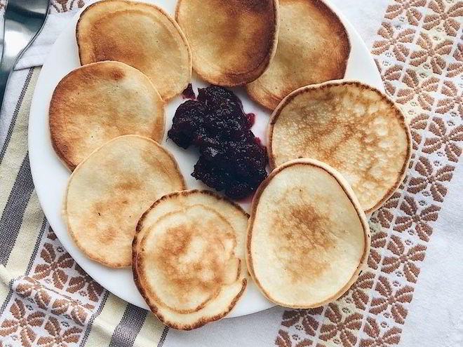 Рецепт оладий за 10 минут