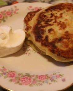 Овощные оладьи