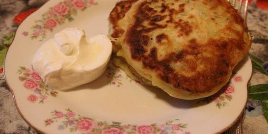 Овощные оладьи