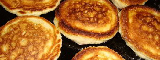 овсяные оладушки с малиной. Шаг 9