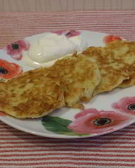 Оладьи из кабачков