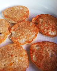 Оладьи с яблоками