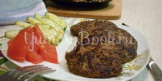 Печеночно-кабачковые оладьи