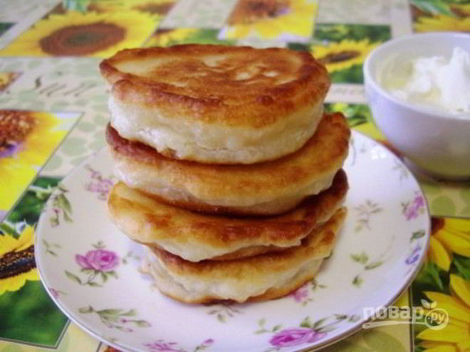 Рецепт пышных дрожжевых оладий