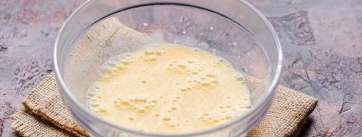 пышные оладьи на горячем кефире. Шаг 7