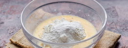 пышные оладьи на горячем кефире. Шаг 8