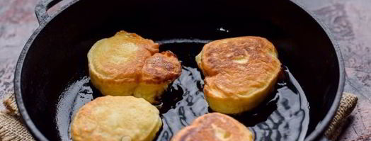 пышные оладьи на горячем кефире. Шаг 10