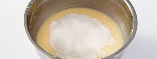 пышные оладьи на кислом молоке. Шаг 6