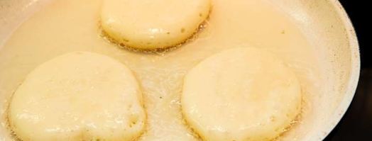 пышные оладьи на кислом молоке. Шаг 8