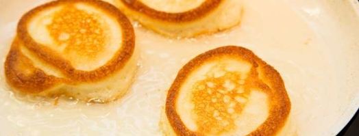 пышные оладьи на кислом молоке. Шаг 9