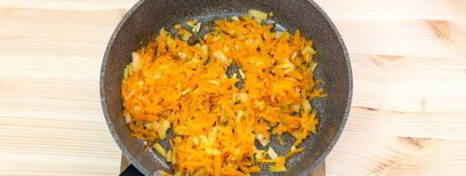 рубленые куриные оладьи с жареными овощами. Шаг 5