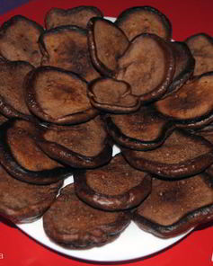 Шоколадные дрожжевые оладьи