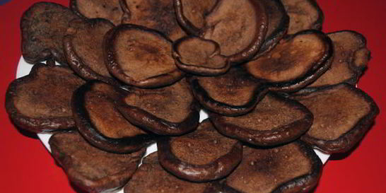 Шоколадные дрожжевые оладьи