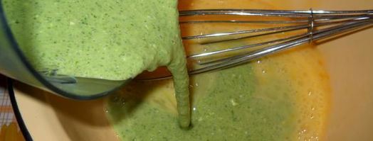 шпинатные оладьи с брынзой. Шаг 5