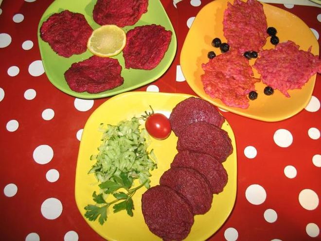 Рецепт свекольных оладий