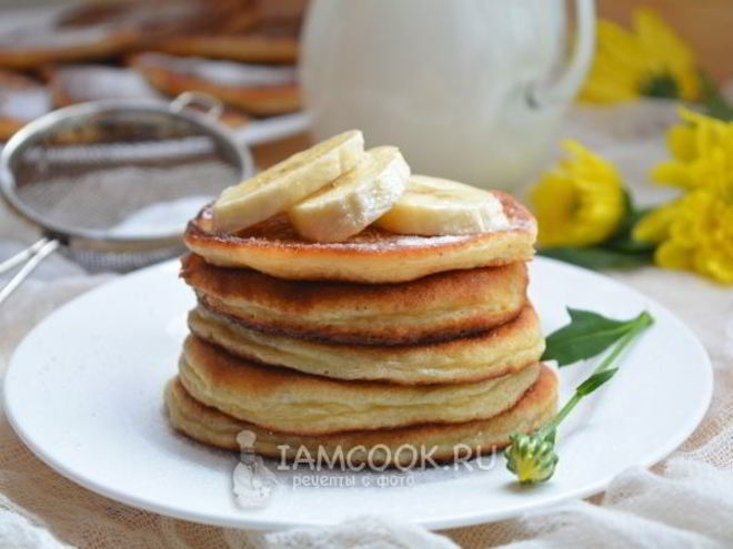 Рецепт творожно-лимонных оладьи
