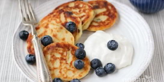 Творожные оладушки