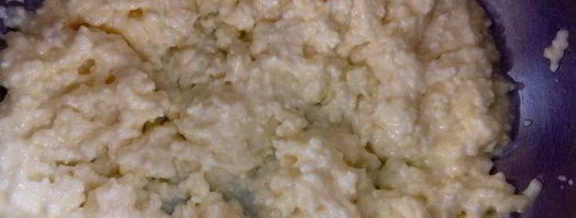 творожные оладьи с яблоками. Шаг 3