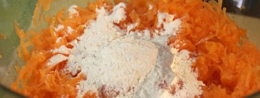 тыквенные оладушки сюзет. Шаг 4