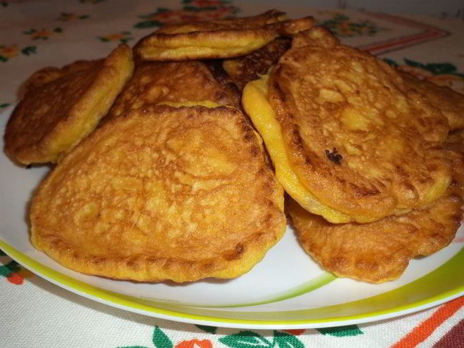 Рецепт тыквенных оладушек