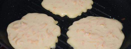 тыквенные оладьи с медовыми орехами. Шаг 5