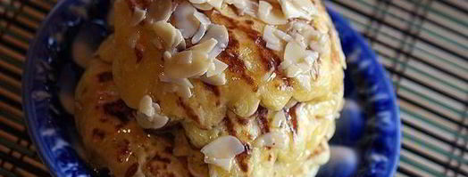 тыквенные оладьи с медовыми орехами. Шаг 9