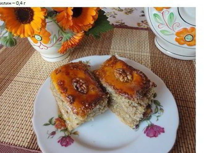 Рецепт пахлавы азербайджанской