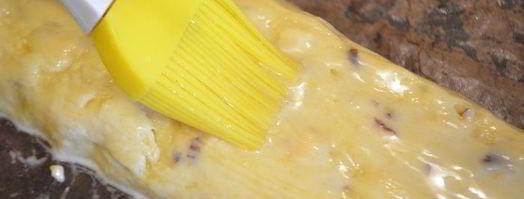 бискотти с фундуком и апельсином. Шаг 9