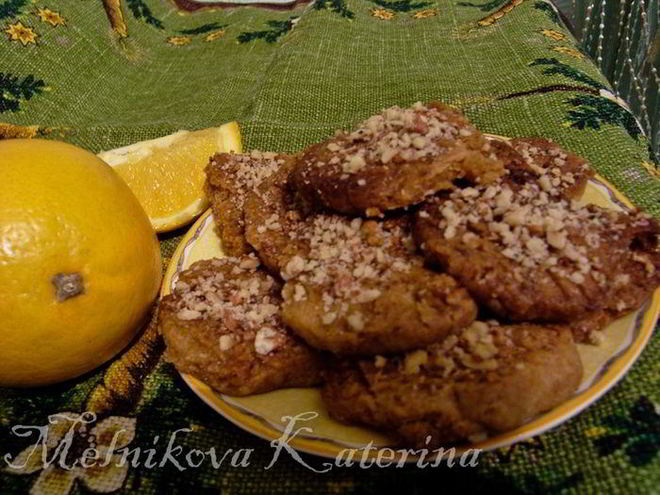 Рецепт греческого печенья олимп