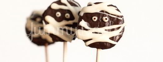 мумии из печенья орео на хэллоуин. Шаг 6