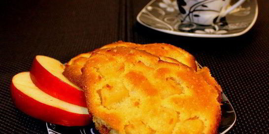 Мягкое яблочное печенье