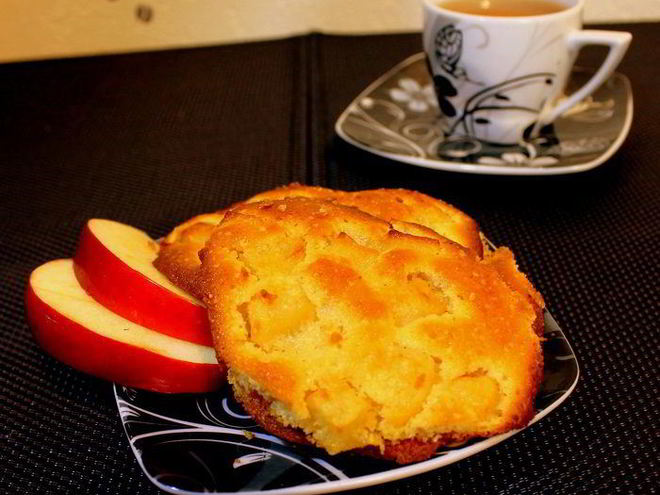 Рецепт мягкого яблочного печенья