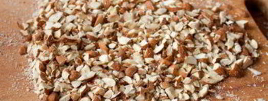 нарезное печенье с джемом и миндалем. Шаг 3