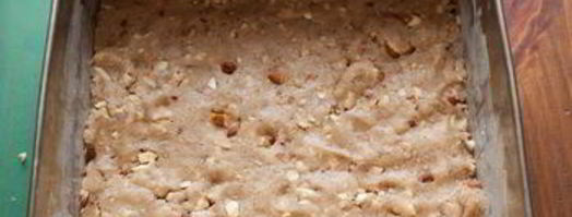 нарезное печенье с джемом и миндалем. Шаг 5