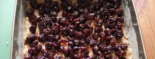 нарезное печенье с джемом и миндалем. Шаг 6