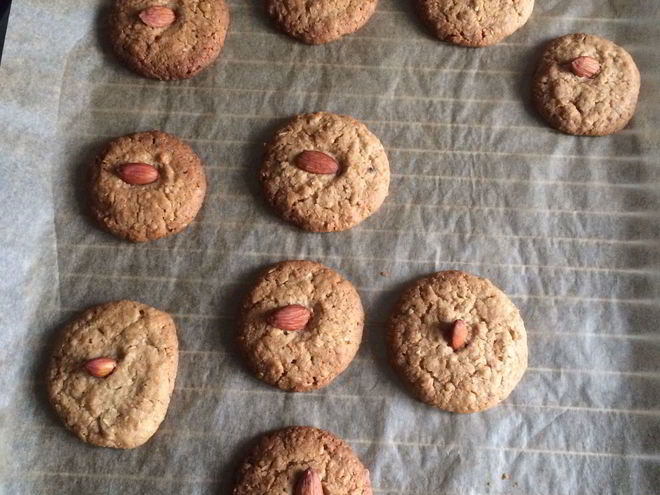 Рецепт очень вкусного овсяного печенья