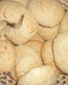 Овсяно-кунжутные печеньки