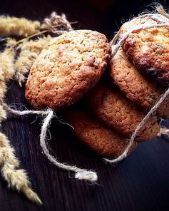 Овсяное печенье Два шоколада