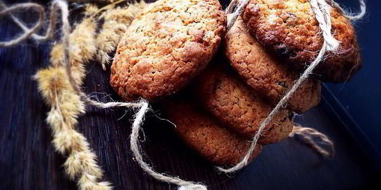 Овсяное печенье Два шоколада