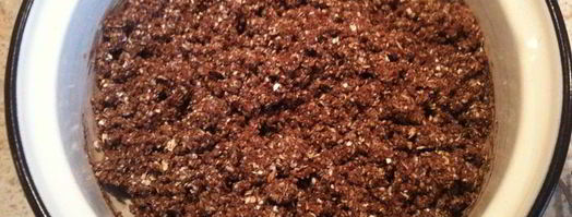 овсяное печенье из геркулеса с черным шоколадом и кокосовой стружкой. Шаг 3