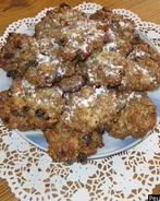 Овсяное печенье с семечками и сухофруктами