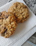 Овсяное печенье с шоколадом